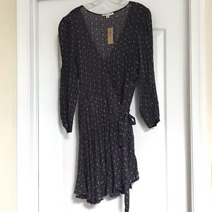 American Eagle Outfitters Flower Wrap Dress, NWT